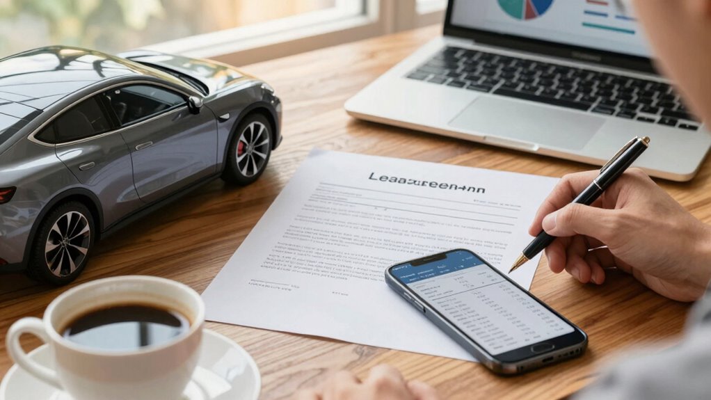 compare lease components thoroughly