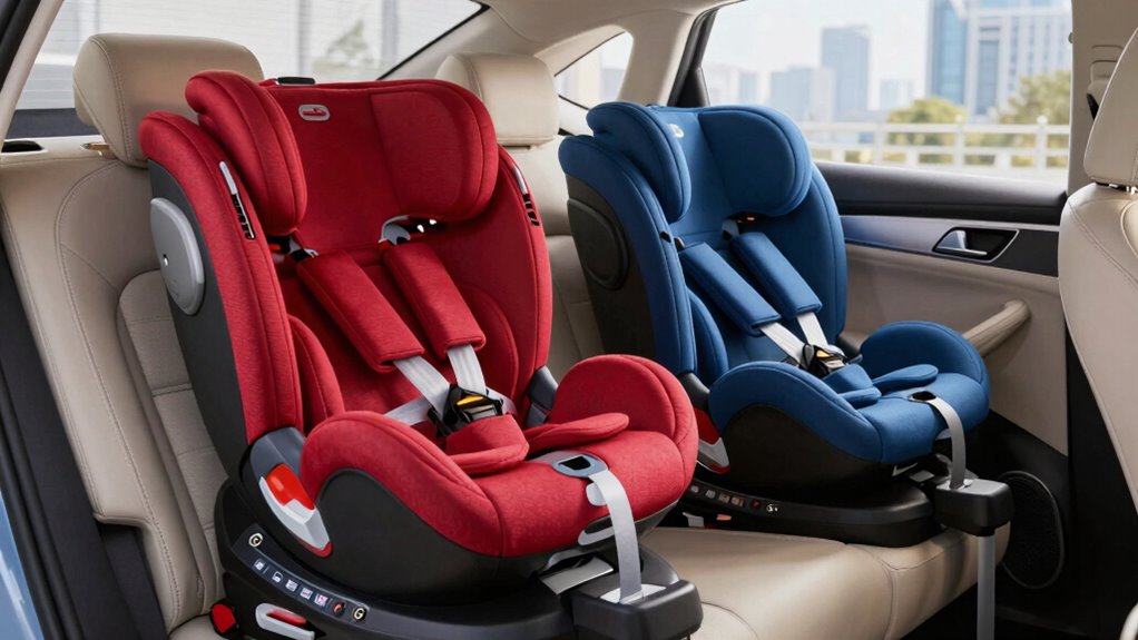 convenient safe rotating seats