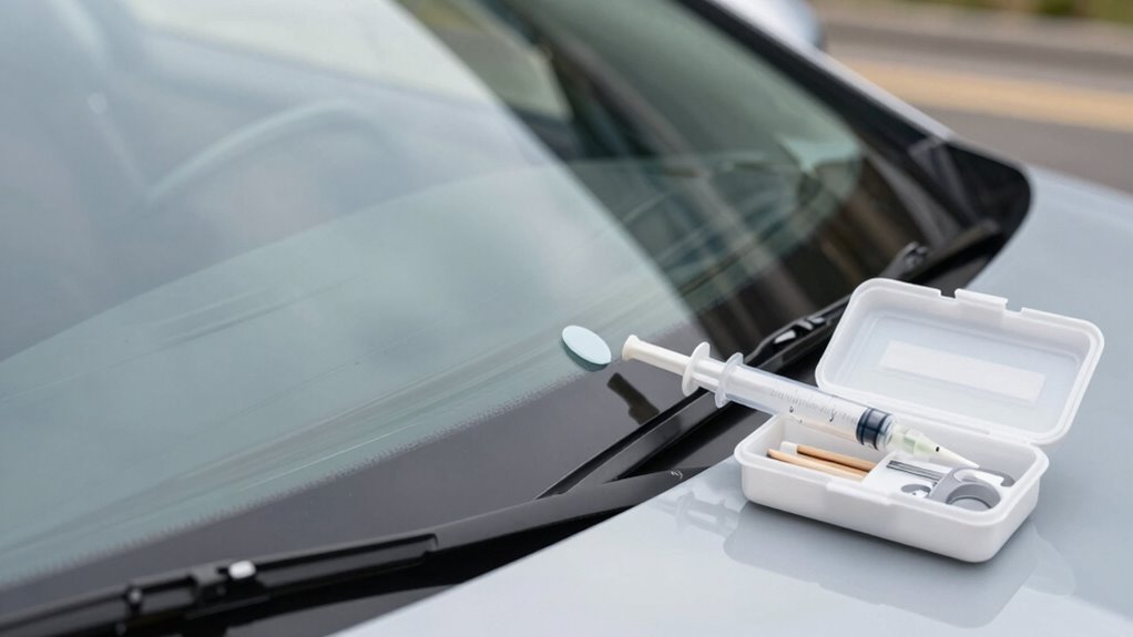 diy windshield repair safety