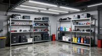 garage organization enhances car care