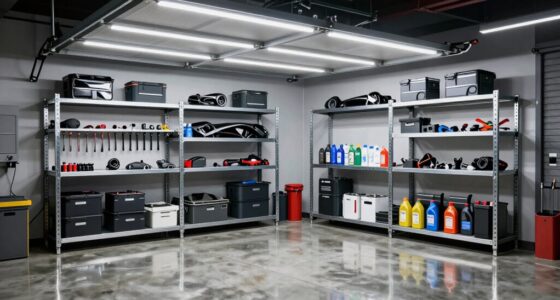 garage organization enhances car care
