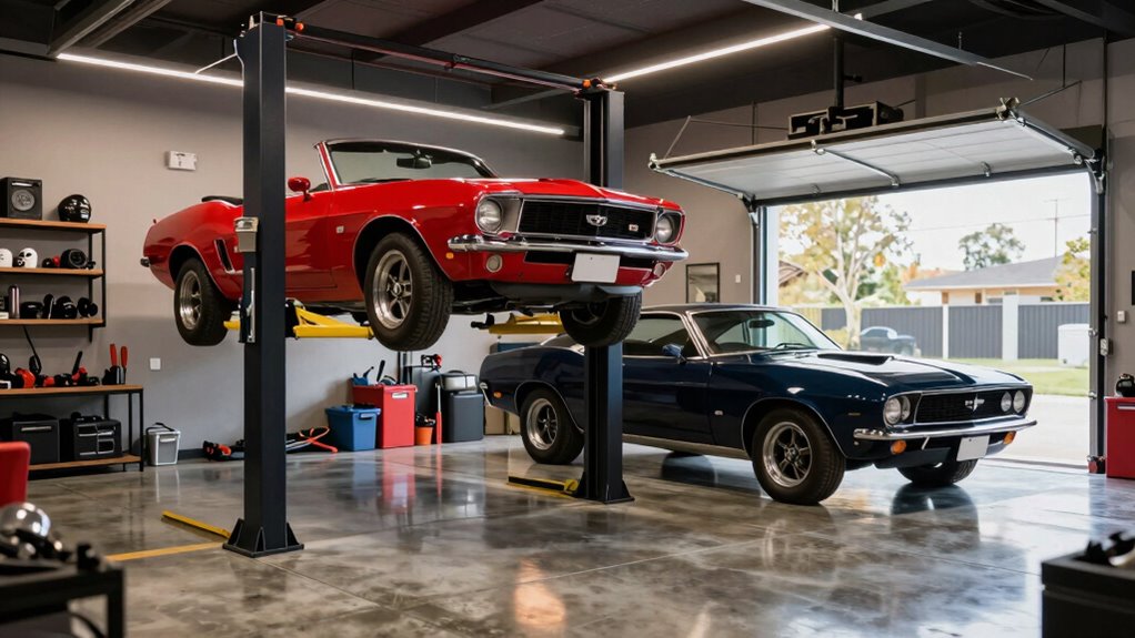 home garage car lift
