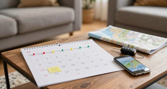 lease timing for travel
