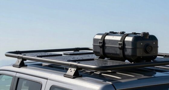 overland roof equipment setup