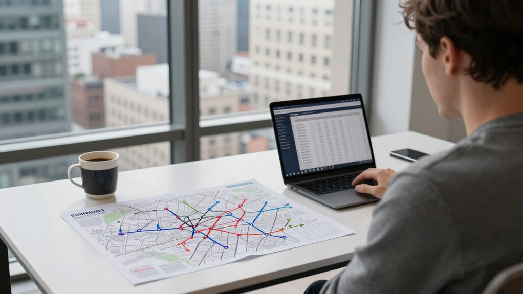 plan lease explore commute options