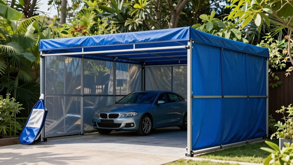 portable durable vehicle protection