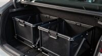 removable folding cargo baskets
