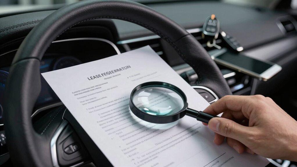 review lease terms carefully