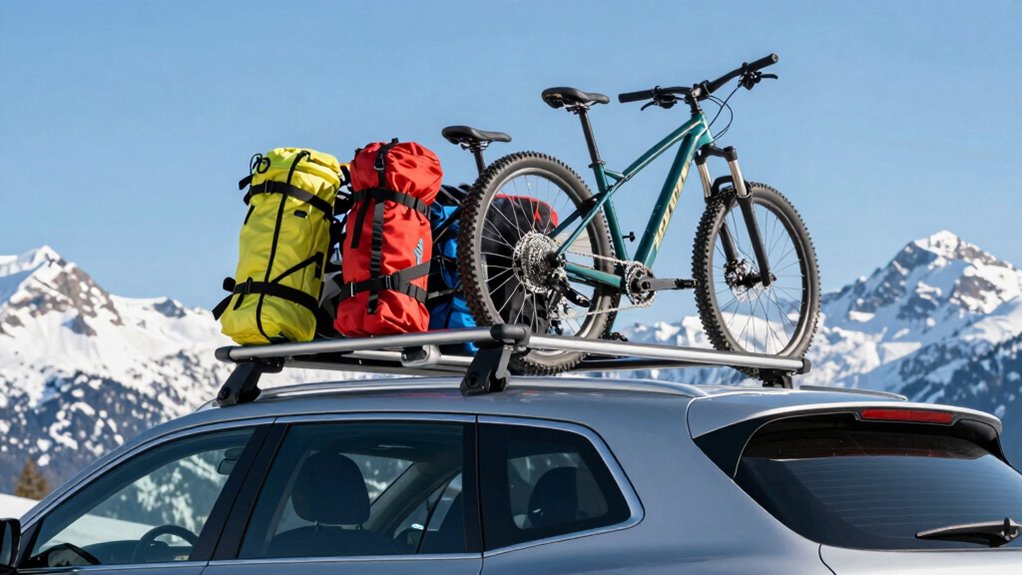 secure aerodynamic roof rack systems