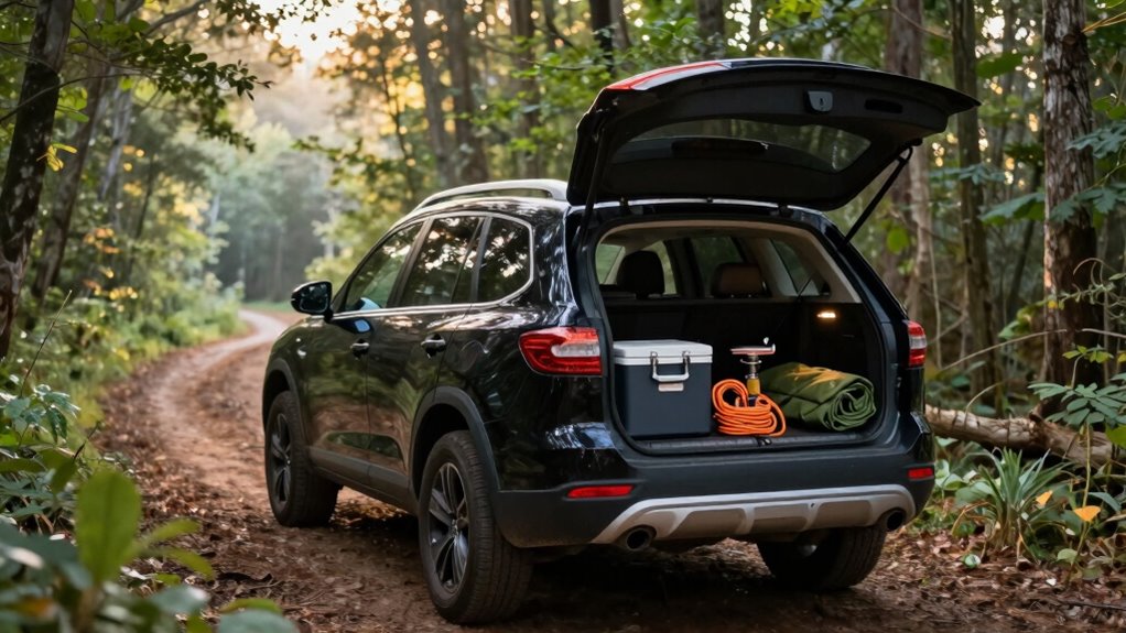 transforming suvs for camping