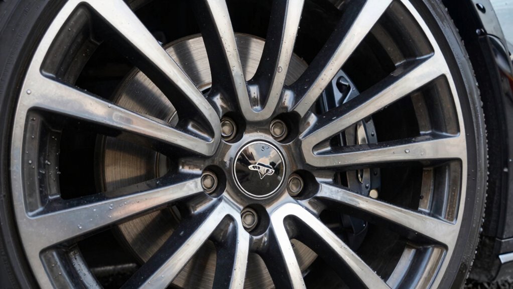 wheel coating water spots