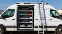 work vehicle storage solutions