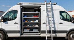 work vehicle storage solutions