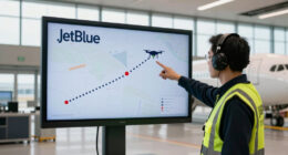 Flight Tracker Animation Shows Path of JetBlue Plane Following Alleged Drone Collision Report