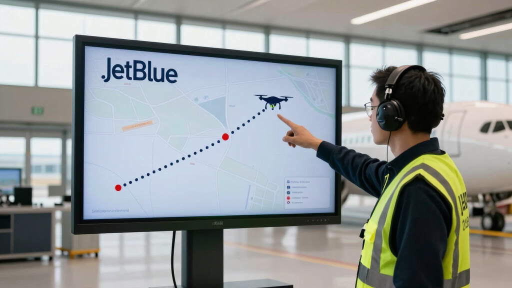 Flight Tracker Animation Shows Path of JetBlue Plane Following Alleged Drone Collision Report