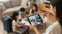 Family checks into Airbnb for the first time. Then find pictures of themselves on the wall: ‘Spiraling’