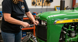 Hot Rod Designer Chip Foose Made This John Deere Tractor Look Like An Old Race Car