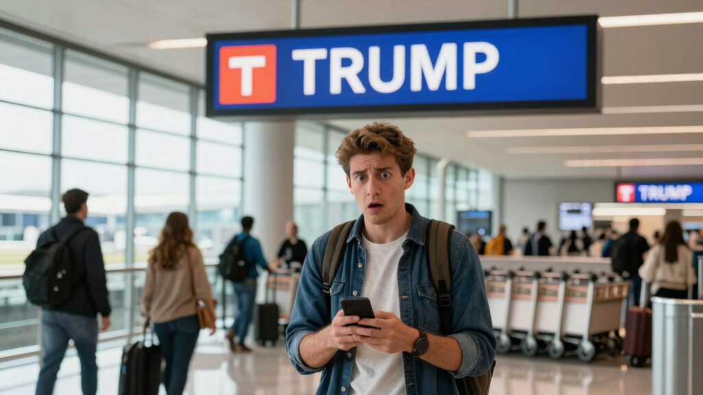 Travellers react as Florida airport renamed after Trump
