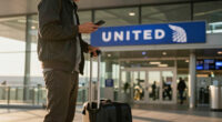 United Airlines Trump Airport