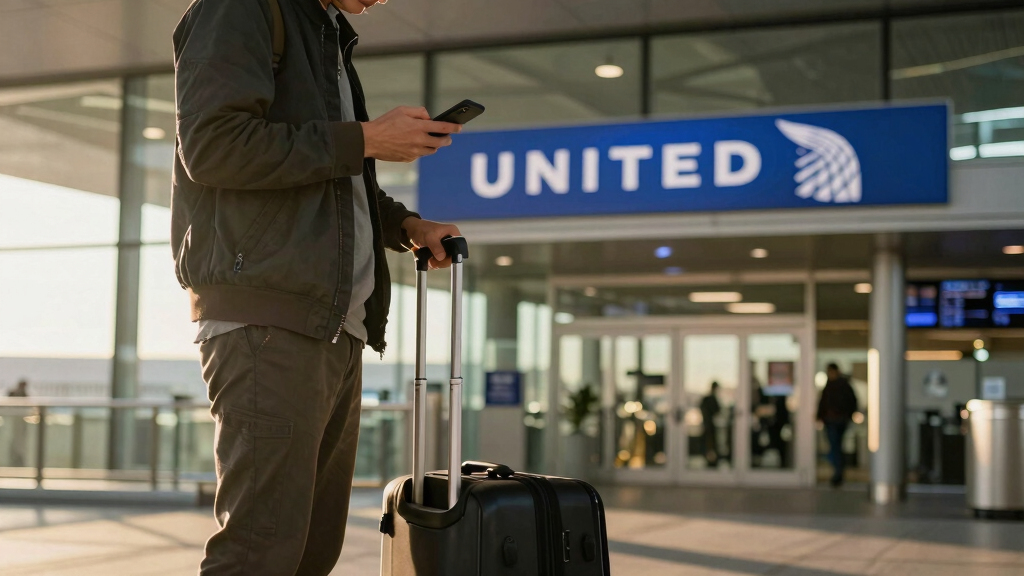 United Airlines Trump Airport