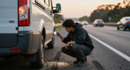 Wohnmobil Unfall A9