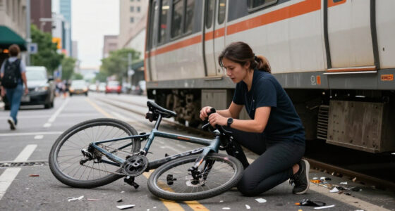Bicycle Trapped Under Light Rail After Collision Between Rider And Train - KING5.com