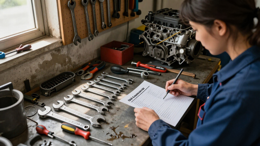 Car Garage Tools & Equipment Checklist 2026