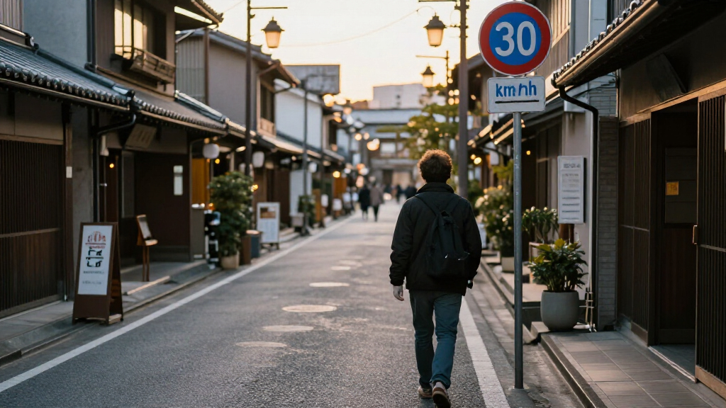 Japan Halves Speed Limit To 30Km/h On All Narrow City Streets