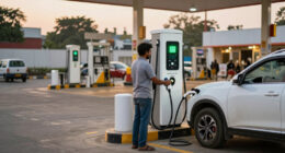 Mahindra’s Charge_iN Network Expands And Opens First EV Station With HPCL