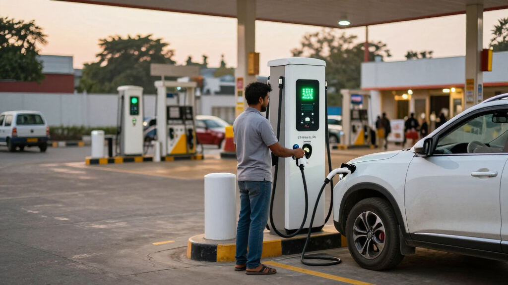 Mahindra’s Charge_iN Network Expands And Opens First EV Station With HPCL