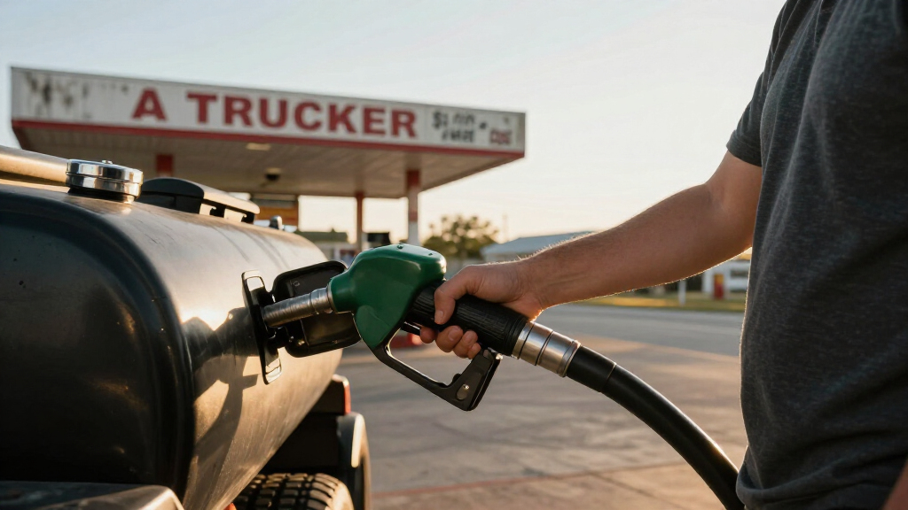 Watch A Trucker Pump $1,000 In Diesel Fuel Without Filling The Tank