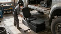 Weird Flex, But OK: Car Company Steamrolls Seat Foam With A 20-Ton Truck To Prove It Holds Shape