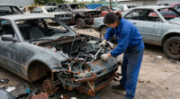 When A Tornado Destroyed 100 Brand New Corvettes, This Salvage Yard Got To Work